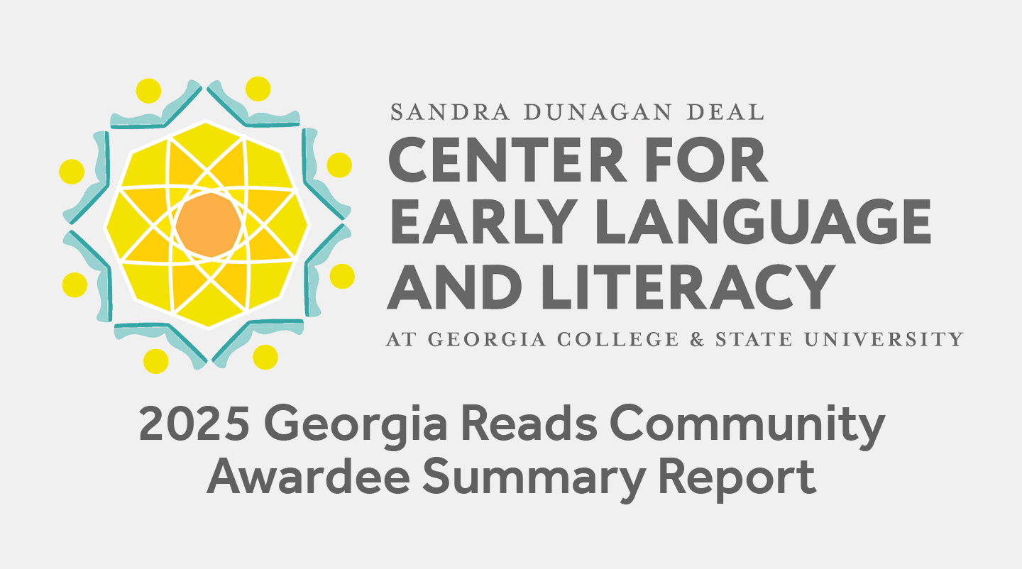 2025 Georgia Reads Community Awardee Summary Report